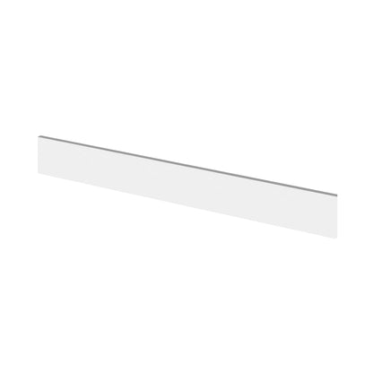 Hudson Reed Fusion 1250mm Plinth Contemp Gloss White MFC Painted Gloss 1250x145x18mm