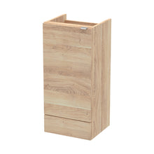 Hudson Reed Fusion 400mm Base Unit Contemp Bleached Oak MFC Textured Woodgrain 864x400x355mm