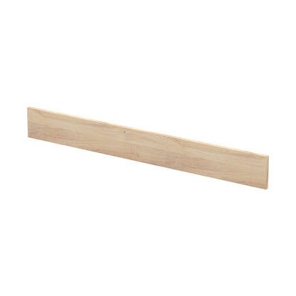 Hudson Reed Fusion 1250mm Plinth Contemp Bleached Oak MFC Textured Woodgrain 1250x145x18mm