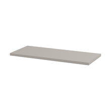 Hudson Reed Fusion 600 Wc Unit Top 605x260 Contemp Pebble Grey MFC Textured Woodgrain 260x605x18mm