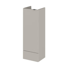 Hudson Reed Fusion 300mm Base Unit - Compact Contemp Pebble Grey MFC Textured Woodgrain 864x300x255mm