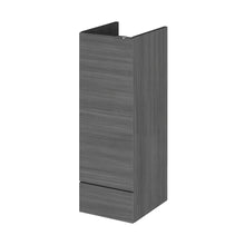 Hudson Reed Fusion 300mm Base Unit Contemp Graphite Grey Woodgrain MFC Textured Woodgrain 864x300x355mm