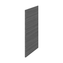 Hudson Reed Fusion Decorative End Panel Contemp Anthracite Woodgrain MFC Textured Woodgrain 864x370x18mm