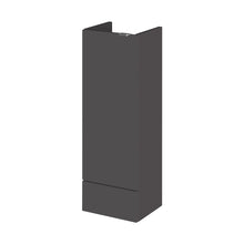 Hudson Reed Fusion 300mm Base Unit - Compact Contemp Gloss Grey MFC Painted Gloss 864x300x255mm