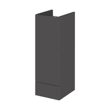 Hudson Reed Fusion 300mm Base Unit Contemp Gloss Grey MFC Painted Gloss 864x300x355mm