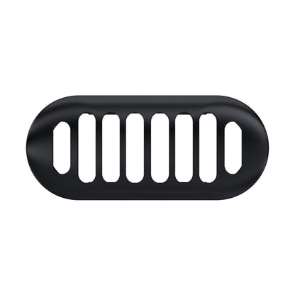 Hudson Reed Basin Accessories Chancery Black Overflow Cover Contemp Brass Abs 26x50x10mm