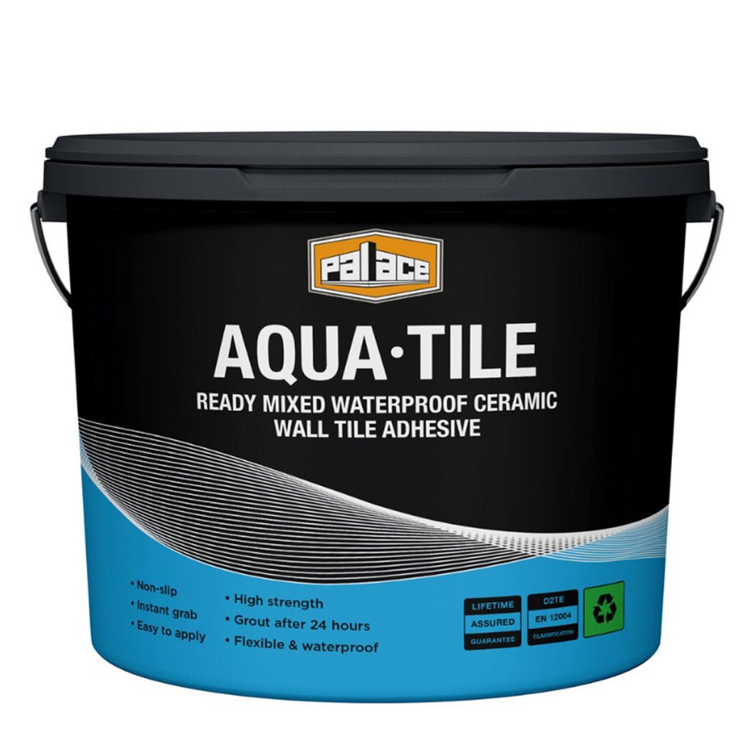 Palace 15kg Aquatile Waterproof Ready Mixed Tile Adhesive - JJ Building Materials