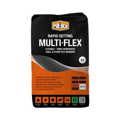 Palace 20kg Multiflex Rapid Set Adhesive - JJ Building Materials