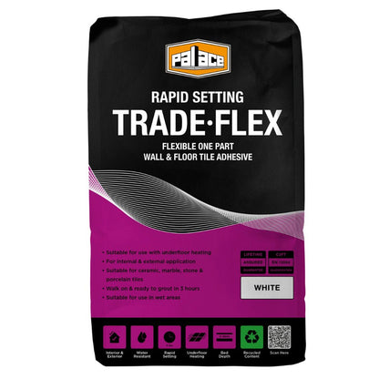 Palace 20kg Tradeflex Rapid Set Wall & Floor Adhesive - JJ Building Materials