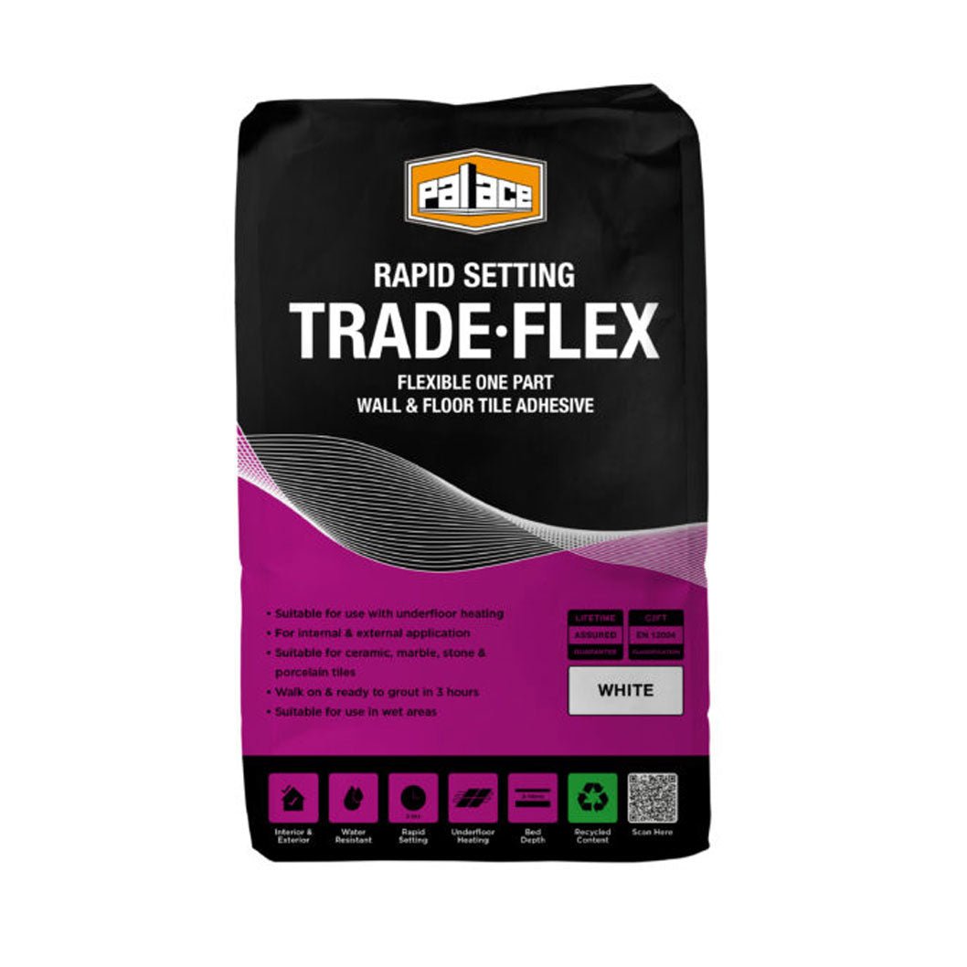 Palace 20kg Tradeflex Rapid Set Wall & Floor Adhesive - JJ Building Materials