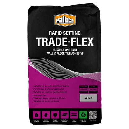 Palace 20kg Tradeflex Rapid Set Wall & Floor Adhesive - JJ Building Materials
