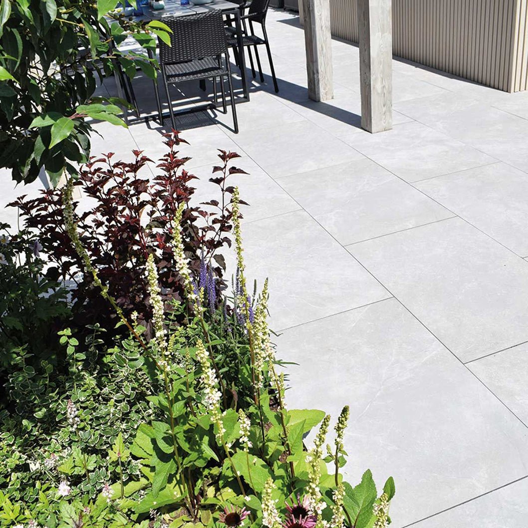 Pavestone Amalfi Gris Porcelain Paving - 900 x 600mm - JJ Building Materials