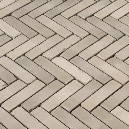 Pavestone Antique Ivory Clay Slimsett - 204 x 50 x 60mm - 7.3m² - JJ Building Materials
