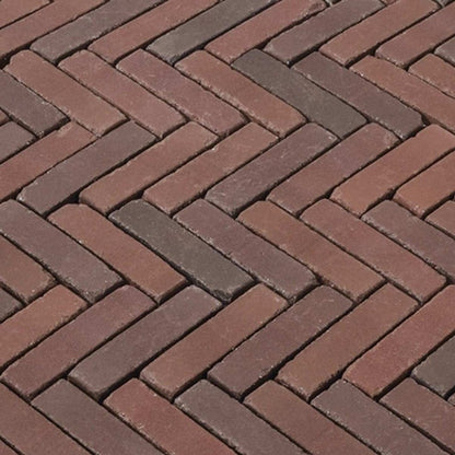 Pavestone Antique Rustic Clay Slimsett - 204 x 50 x 60mm - 7.3m² - JJ Building Materials