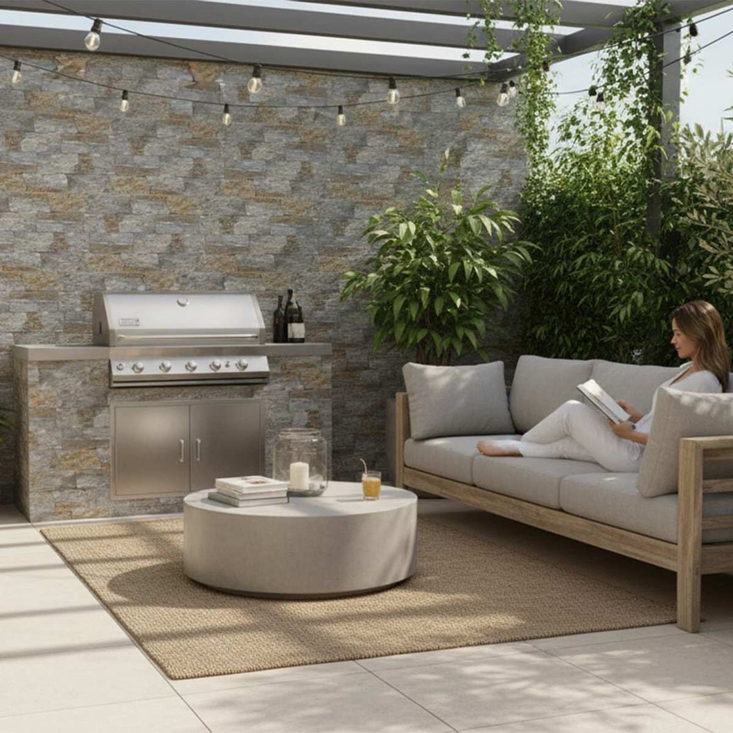 Pavestone Cubo Mix Porcelain Cladding - 600 x 200mm - 0.84m² - JJ Building Materials