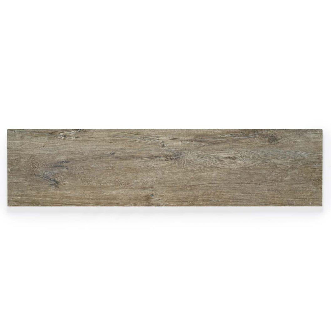 Pavestone Deckwood Cinder Porcelain Paving - 1200 x 295mm - JJ Building Materials