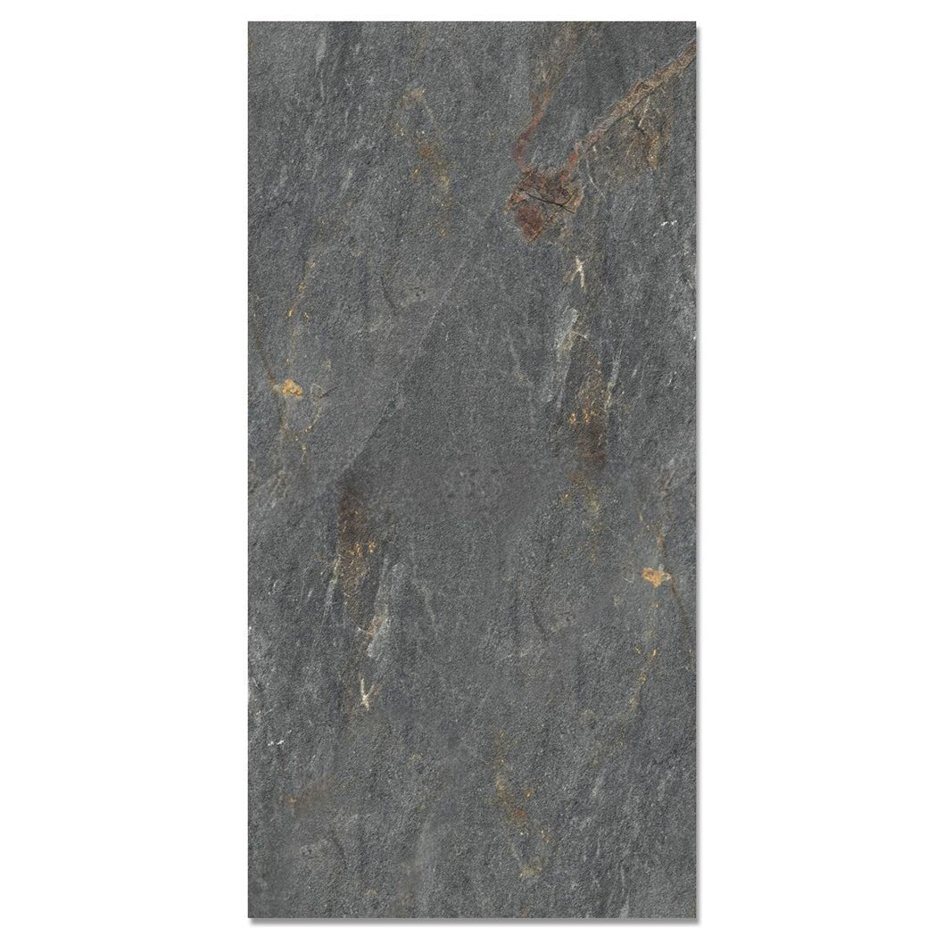Pavestone Discovery Rusty Slate Porcelain Paving - 1200 x 600mm - JJ Building Materials