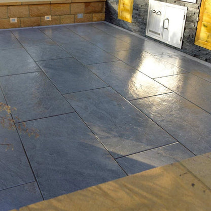 Pavestone Dolomite Dark Porcelain Paving - 1000 x 500mm - JJ Building Materials