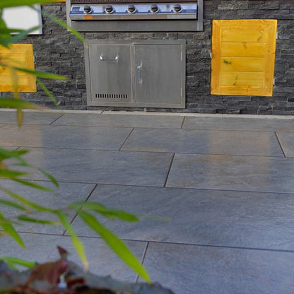 Pavestone Dolomite Dark Porcelain Paving - 1000 x 500mm - JJ Building Materials