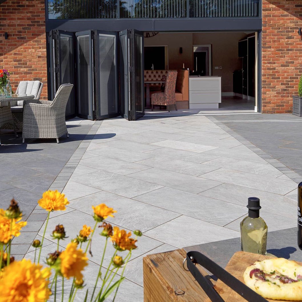 Pavestone Dolomite Moon Porcelain Paving - 1000 x 500mm - JJ Building Materials