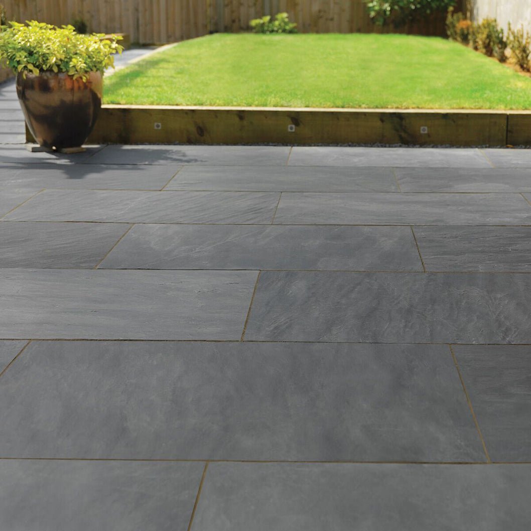 Pavestone Dolomite Slate Porcelain Paving - 1000 x 500mm - JJ Building Materials