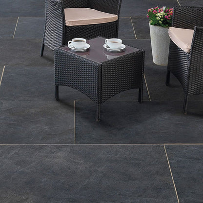 Pavestone Dolomite Slate Porcelain Paving - 1000 x 500mm - JJ Building Materials