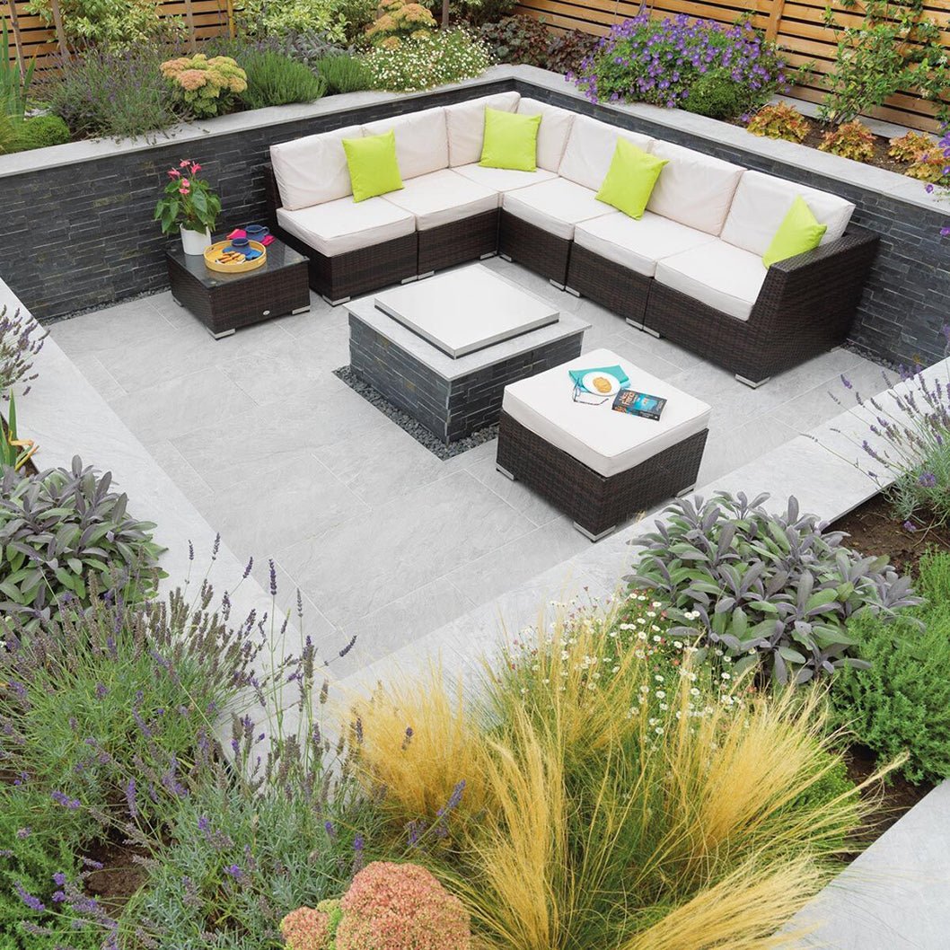 Pavestone Dolomite White Porcelain Paving - 1000 x 500mm - JJ Building Materials