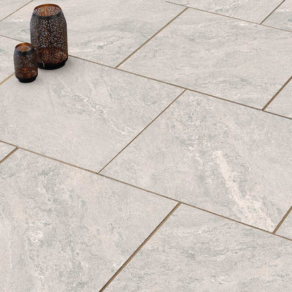 Pavestone Essenza Grey Porcelain Paving - 900 x 600mm - JJ Building Materials
