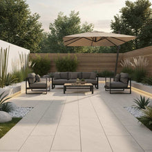 Pavestone Essenza White Porcelain Paving - 600 x 600mm - JJ Building Materials