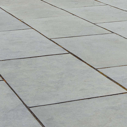 Pavestone Kadapha (22mm Calibrated Sawn Edges) Natural Limestone Paving - Mixed Size Patio Pack - 15m² - JJ Building Materials
