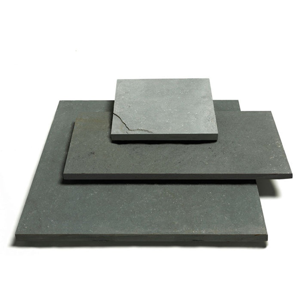 Pavestone Kota Blue (22mm Calibrated Sawn Edges) Natural Limestone Paving - Mixed Size Patio Pack - 15m² - JJ Building Materials