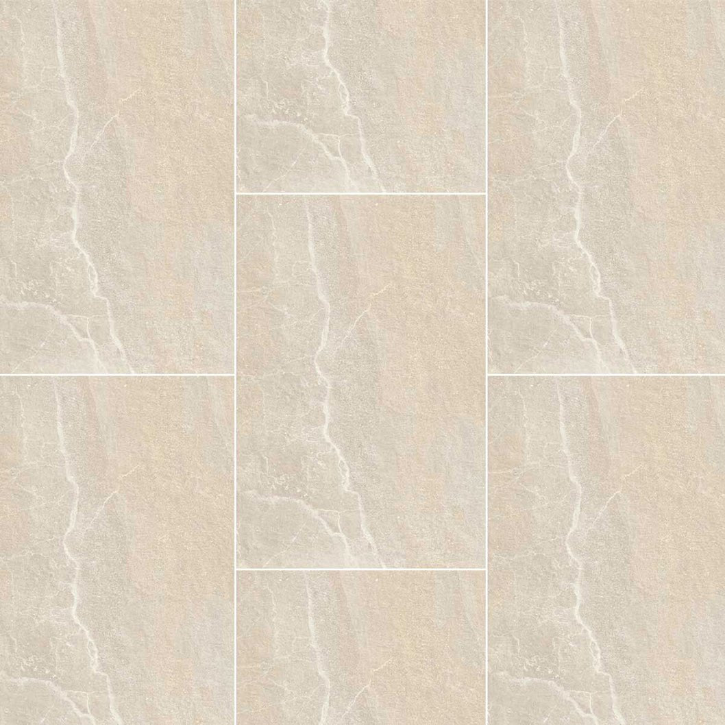 Pavestone La Moda Beige Porcelain Paving - 900 x 600mm - JJ Building Materials