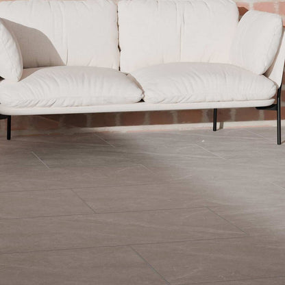 Pavestone La Moda Grey Porcelain Paving - 900 x 600mm - JJ Building Materials