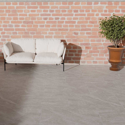 Pavestone La Moda Grey Porcelain Paving - 900 x 600mm - JJ Building Materials