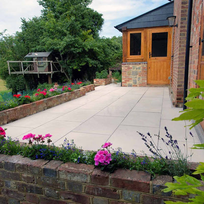 Pavestone Monviso Mint Porcelain Paving - 900 x 600mm - JJ Building Materials
