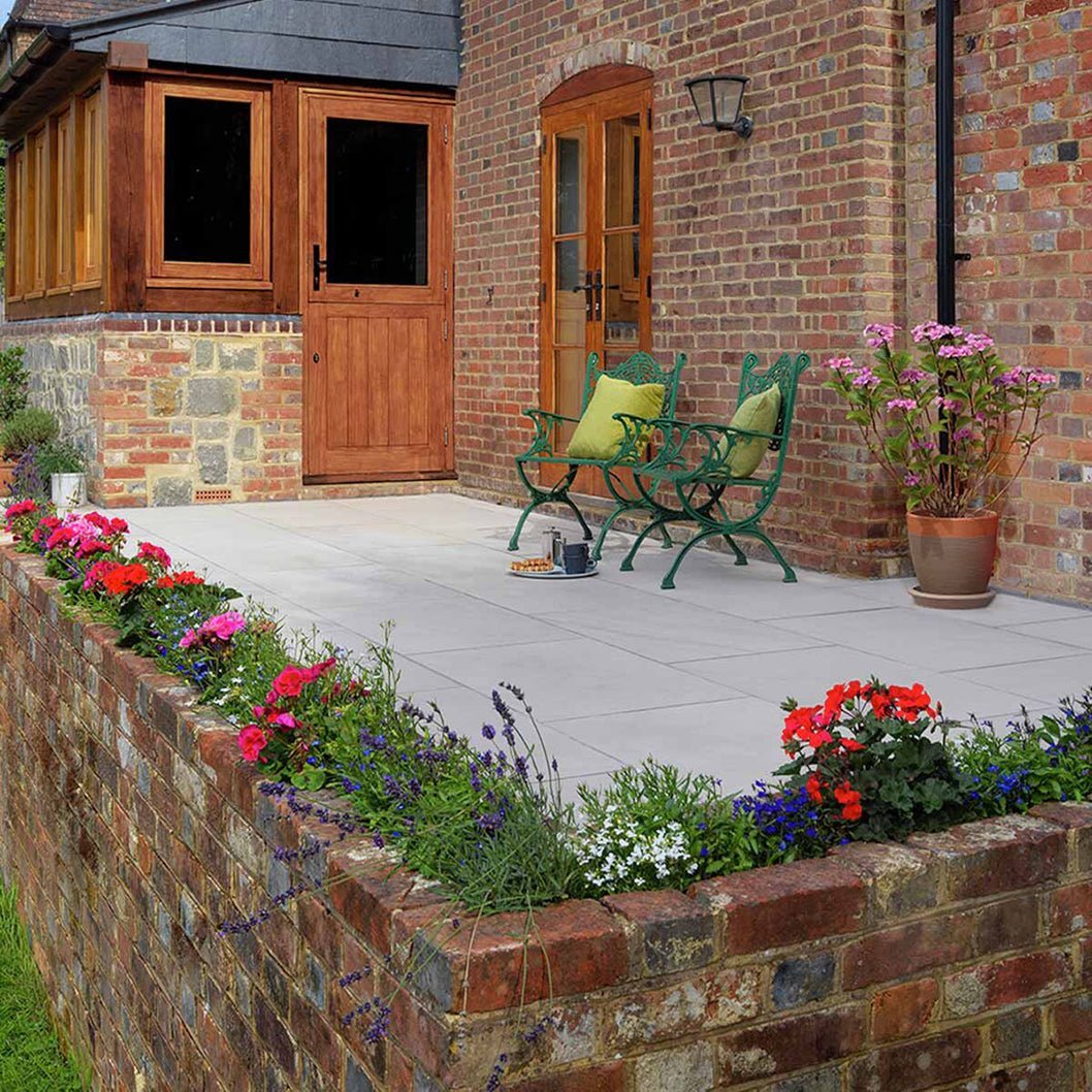 Pavestone Monviso Mint Porcelain Paving - 900 x 600mm - JJ Building Materials