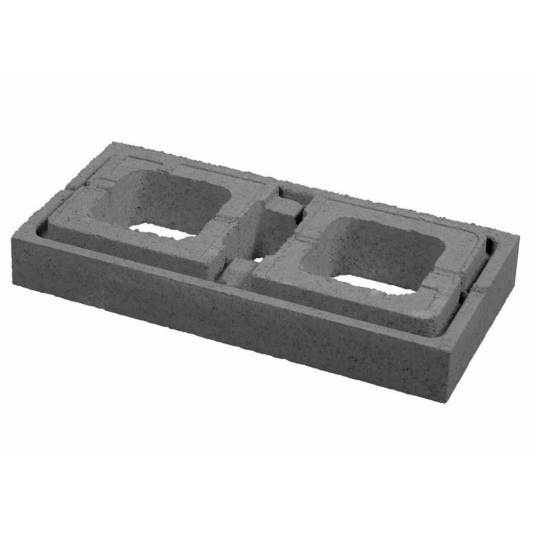 Pavestone Moodul Walling Block Black - 90mm - 600 x 300mm - Pack of 32 - 1.73m² - JJ Building Materials