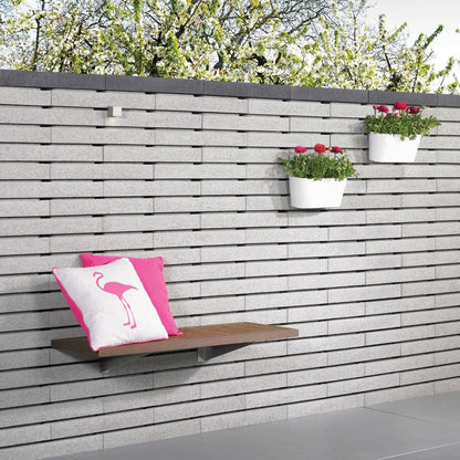 Pavestone Moodul Walling Block Grey - 90mm - 600 x 300mm - Pack of 32 - 1.73m² - JJ Building Materials