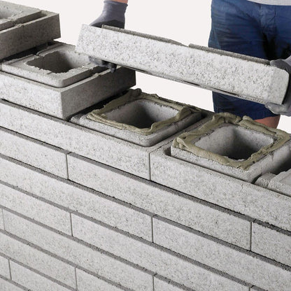 Pavestone Moodul Walling Block Grey - 90mm - 600 x 300mm - Pack of 32 - 1.73m² - JJ Building Materials