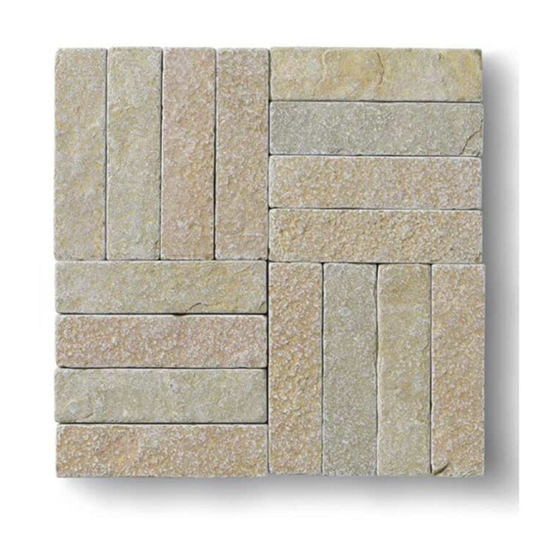 Pavestone Natural Limetone Slimsett - 200 x 50 x 40 mm - 9m² - JJ Building Materials