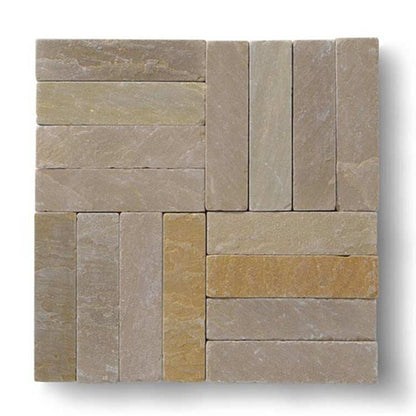 Pavestone Natural Limetone Slimsett - 200 x 50 x 40 mm - 9m² - JJ Building Materials
