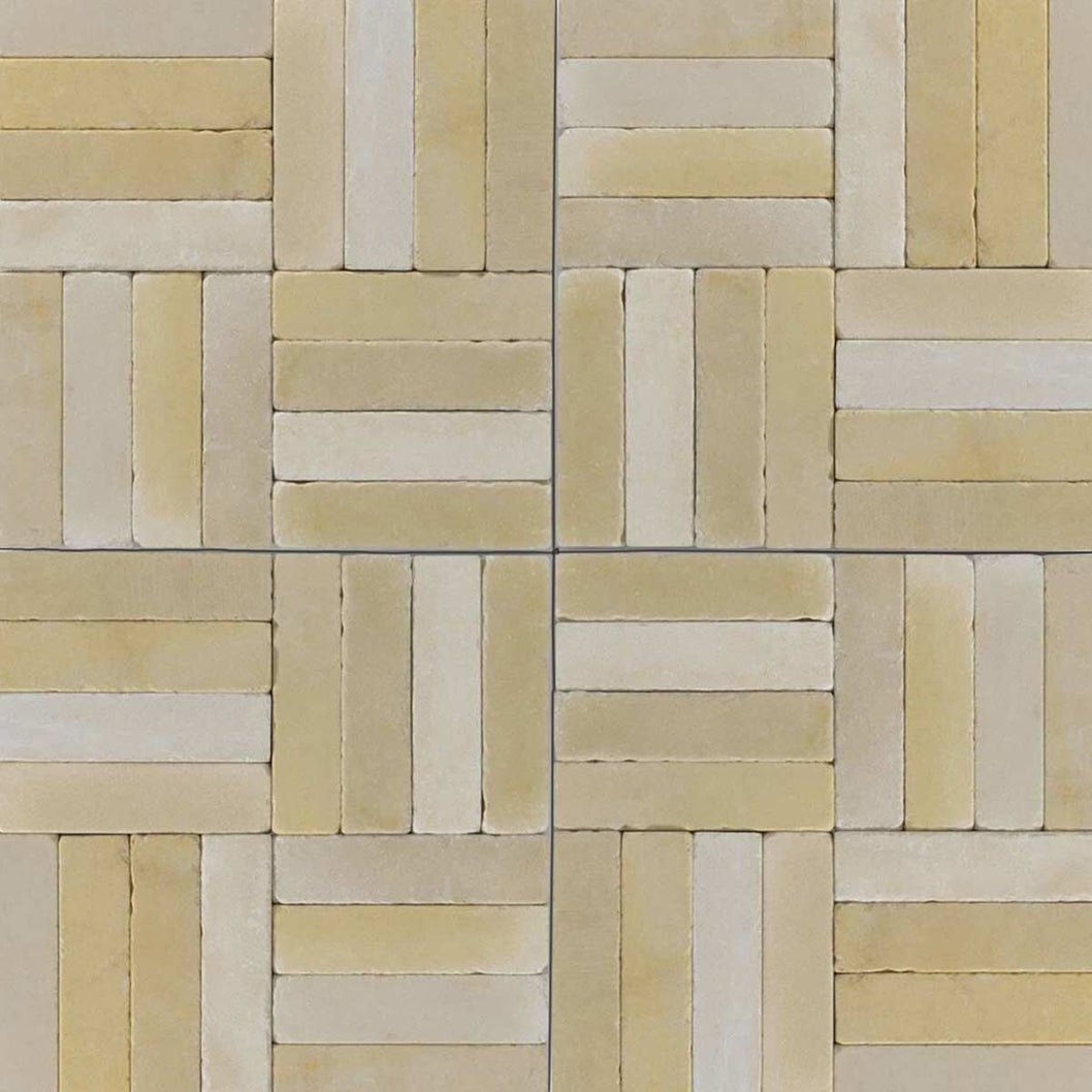 Pavestone Natural Limetone Slimsett - 200 x 50 x 40 mm - 9m² - JJ Building Materials