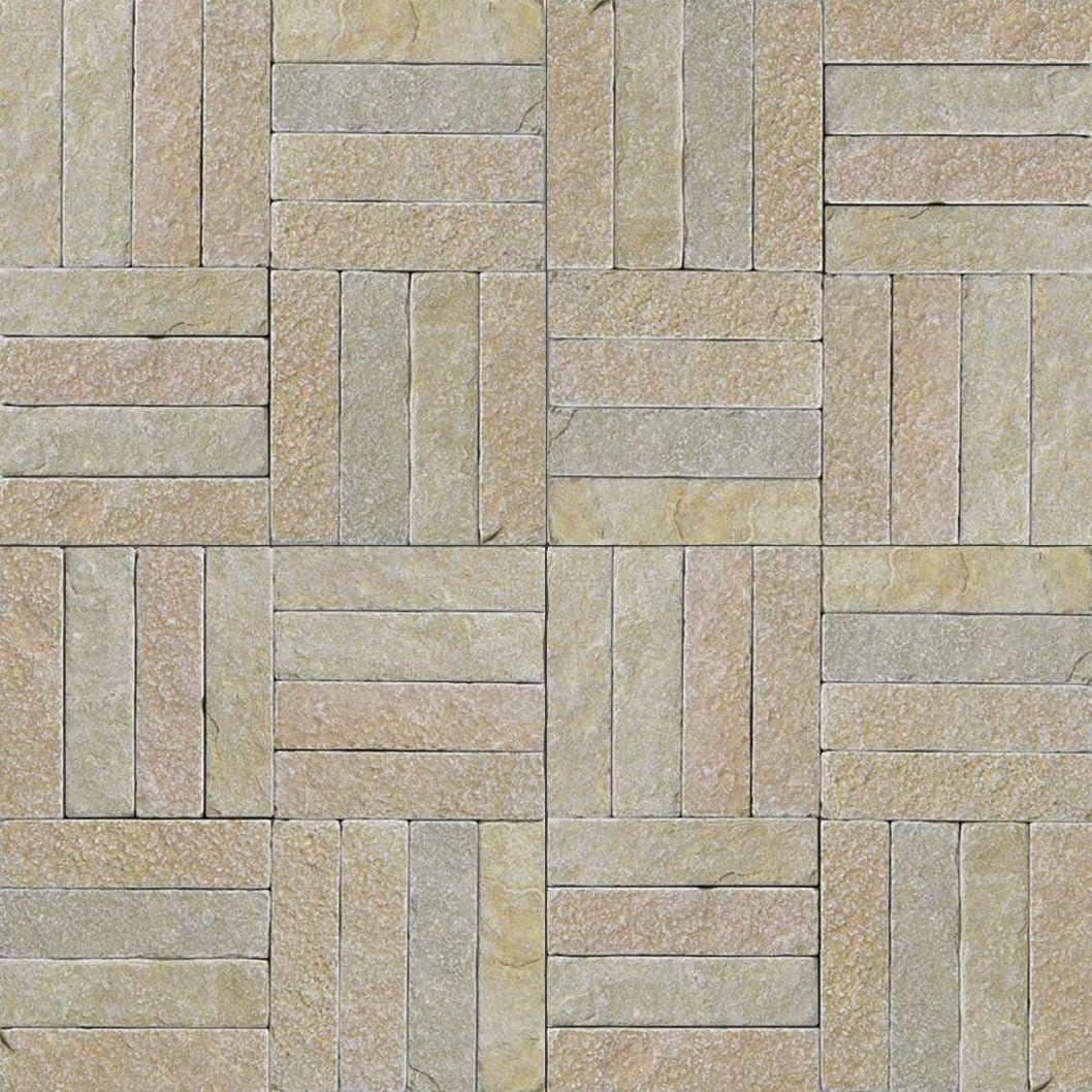 Pavestone Natural Limetone Slimsett - 200 x 50 x 40 mm - 9m² - JJ Building Materials