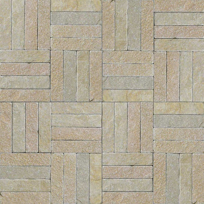Pavestone Natural Limetone Slimsett - 200 x 50 x 40 mm - 9m² - JJ Building Materials