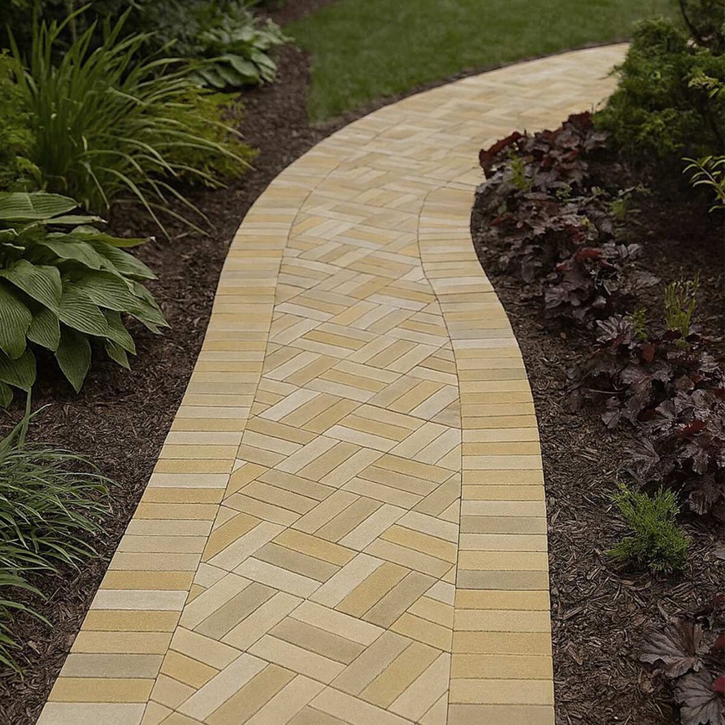 Pavestone Natural Limetone Slimsett - 200 x 50 x 40 mm - 9m² - JJ Building Materials