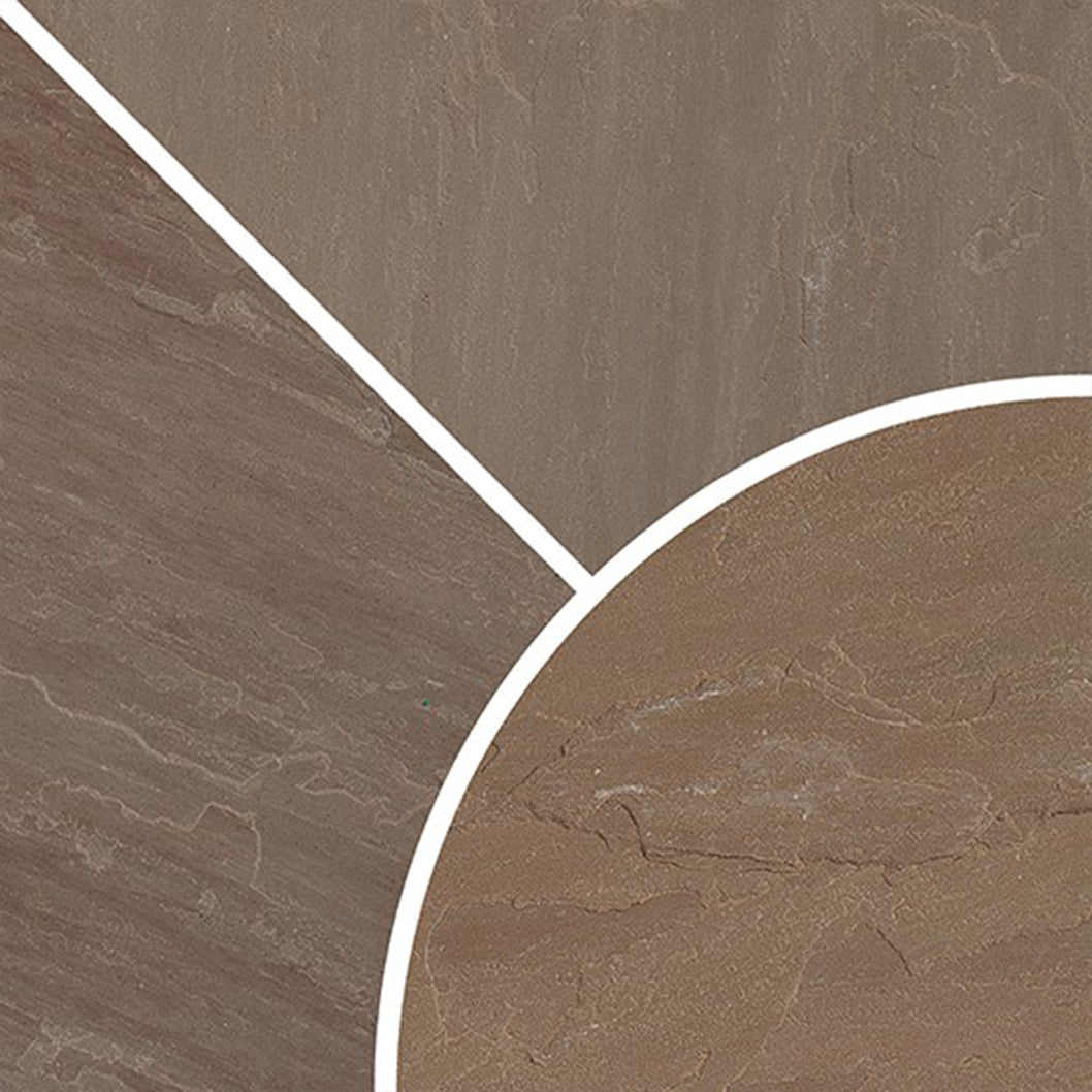 Pavestone Raj Blend Natural Sandstone Circle - JJ Building Materials