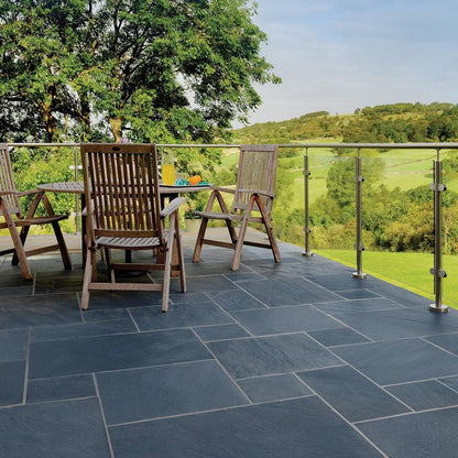 Pavestone Rio Slate (Premium Calibrated 20mm Brazilian Slate) Natural Stone Paving - JJ Building Materials