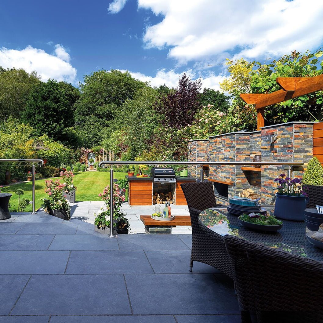 Pavestone Rio Slate (Premium Calibrated 20mm Brazilian Slate) Natural Stone Paving - JJ Building Materials