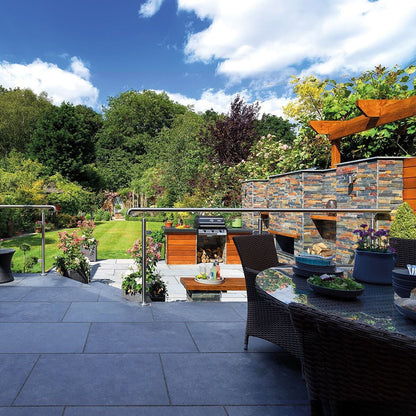 Pavestone Rio Slate (Premium Calibrated 20mm Brazilian Slate) Natural Stone Paving - JJ Building Materials