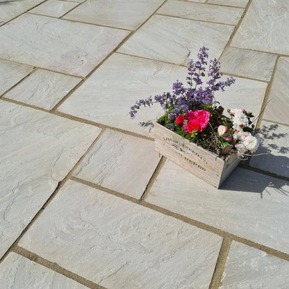 Pavestone Rippon (22mm Calibrated) Natural Sandstone Paving - Mixed Size - JJ Building Materials